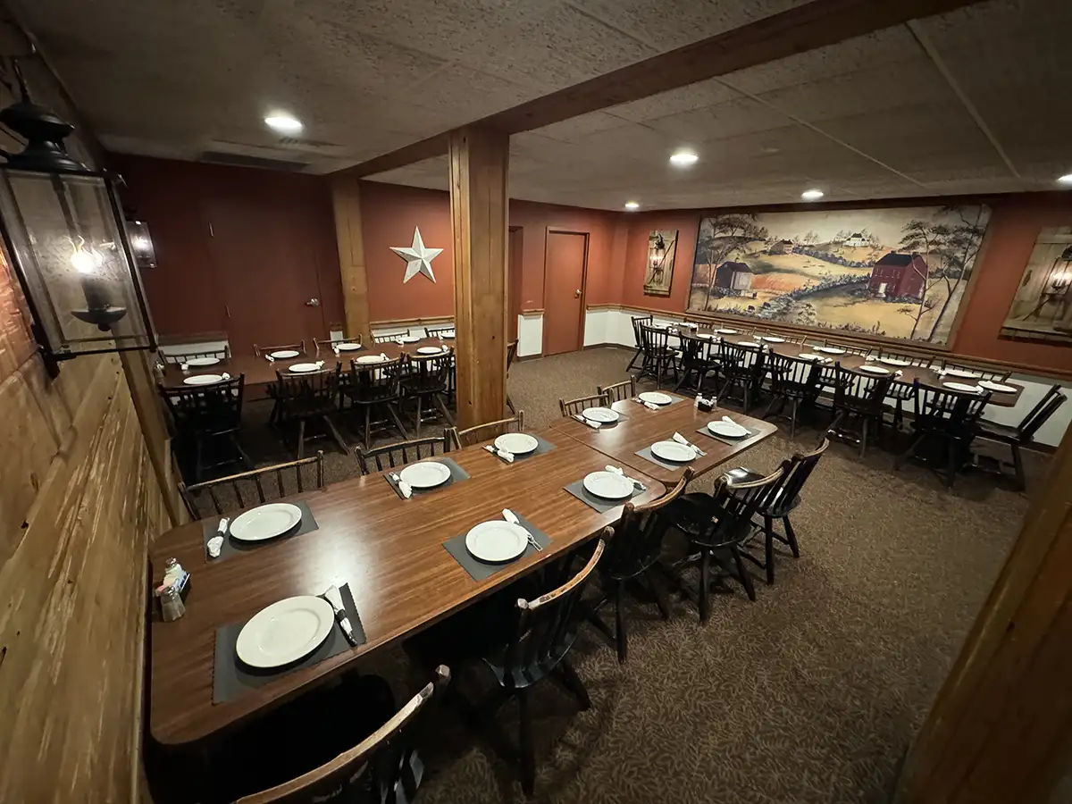 Private Dining or Family Style Dining at Plain & Fancy Restaurant