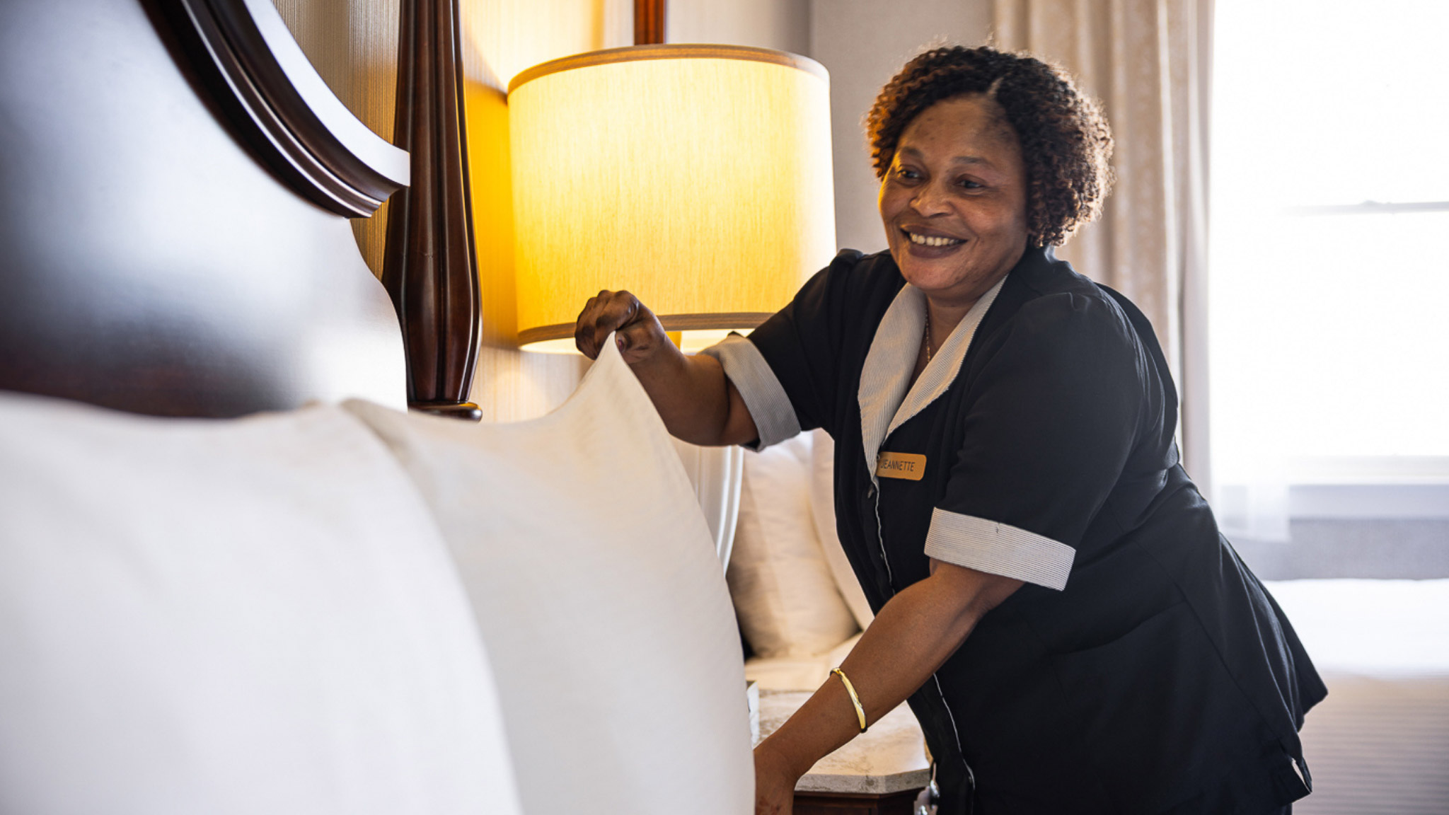 Housekeeping at AmishView Inn & Suites at Plain & Fancy Farm in Lancaster County
