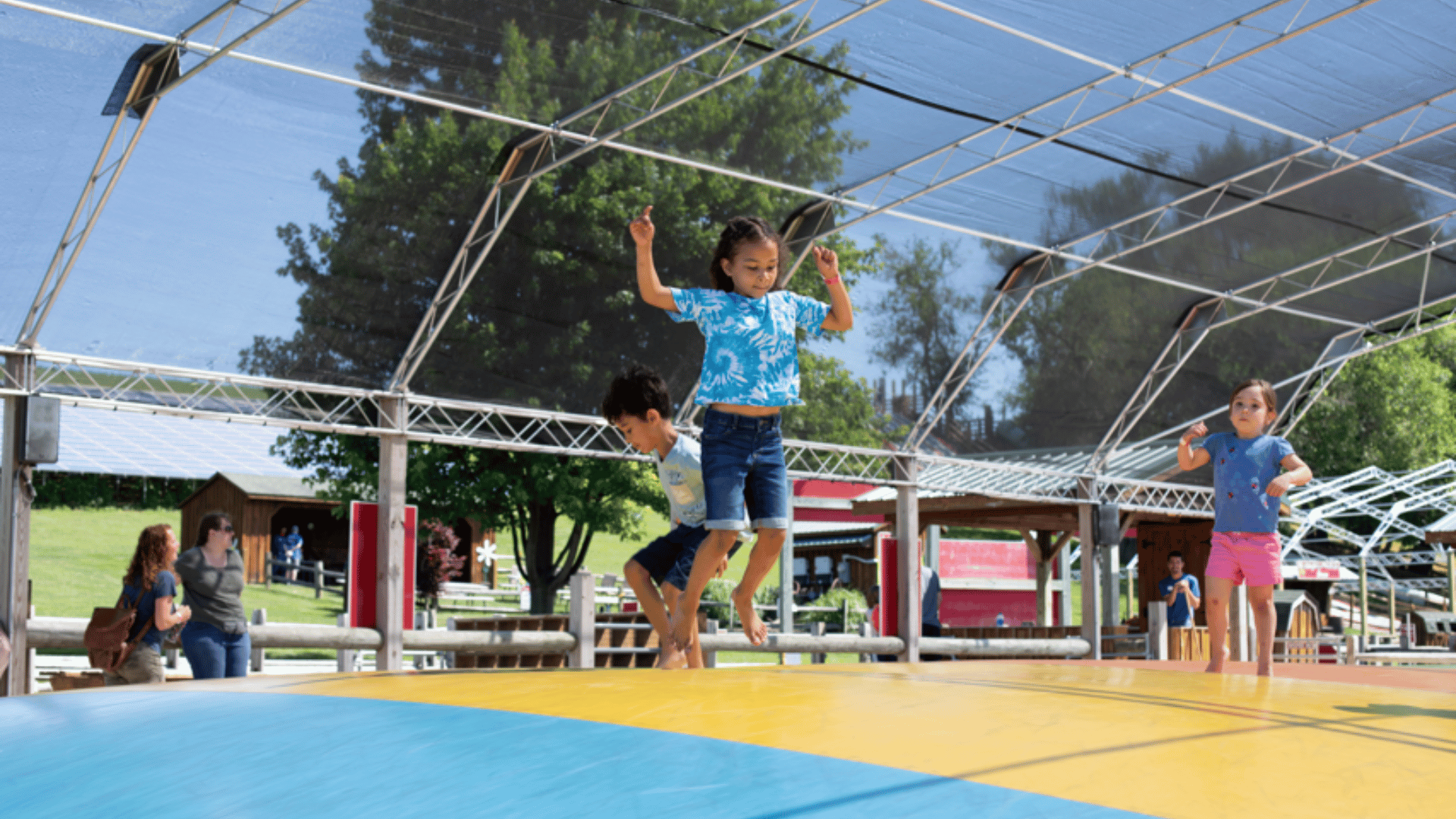 Cherry Crest Farm Jump Pad in Lancaster County Photo Credit Discover Lancaster