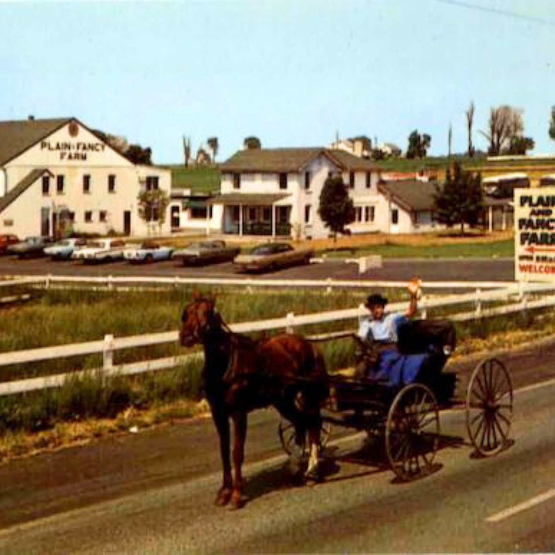 Historic photo of Plain & Fancy Farm in Bird-in-Hand PA