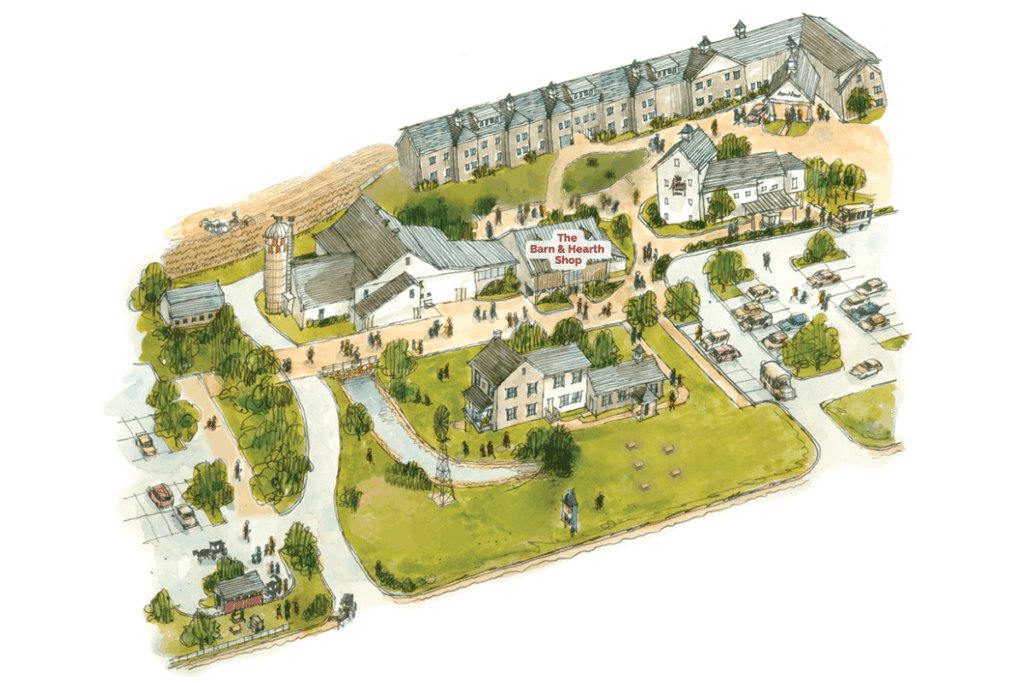 Plain & Fancy Farm Map