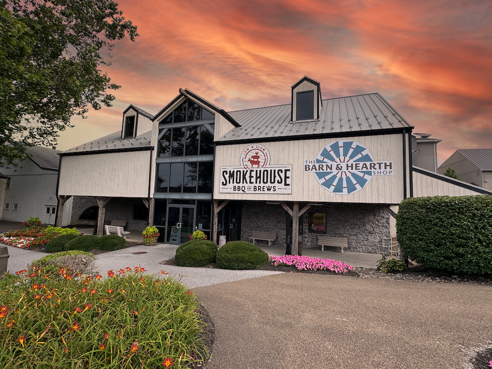 Sunset at Plain and Fancy Farm