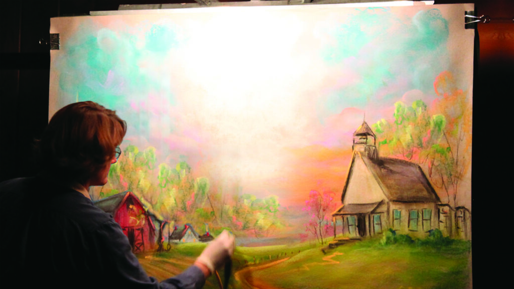 Chalk Talk at Amish Experience