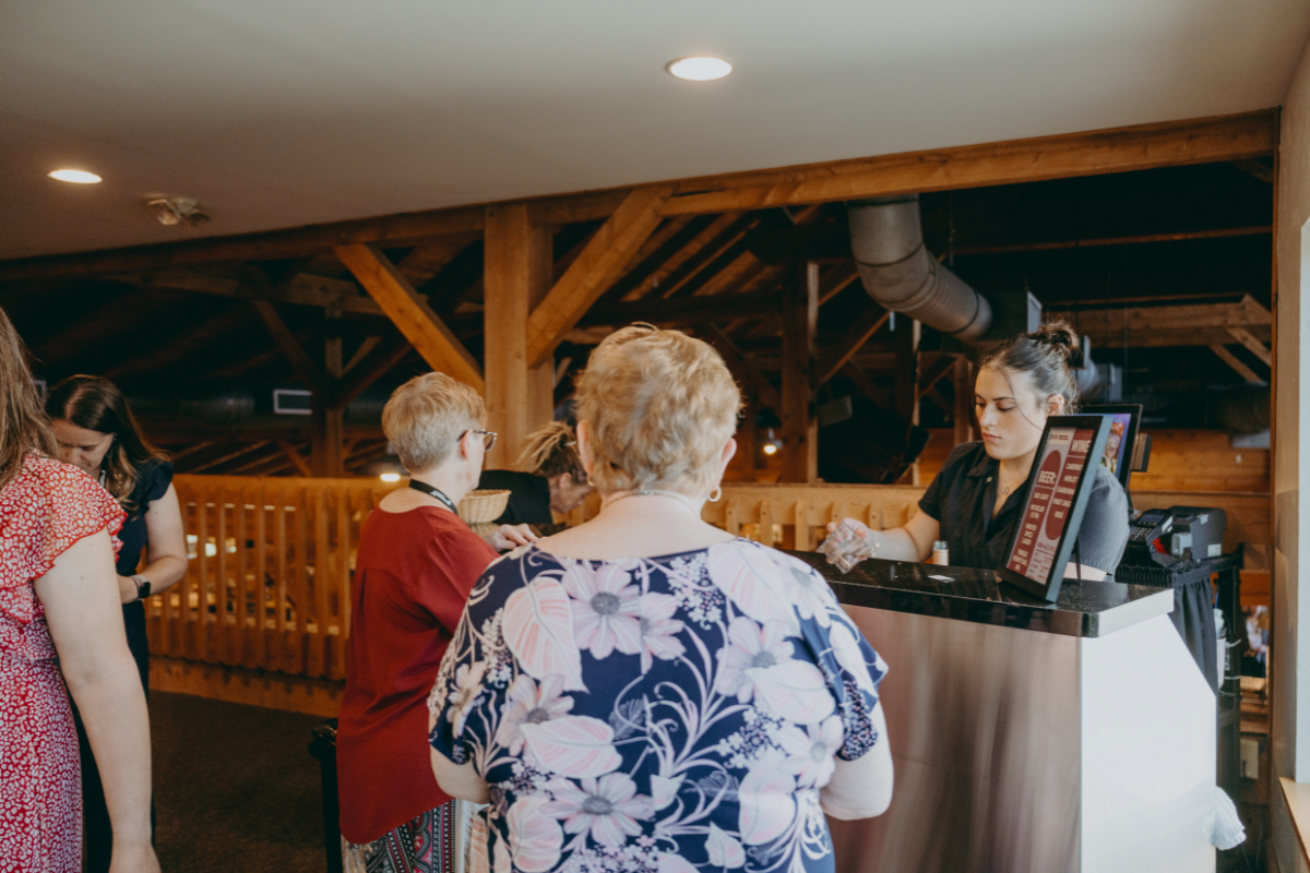 Bar Service is an option